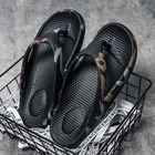 YMTНовинка; Легкие роскошные мужские и женские уличные пляжные шлепанцы; Модные Вьетнамки; Подошва EVA; Мягкие и удобные дышащие