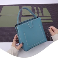 20cm phone pu square bag handbag material set diy handmade 0053