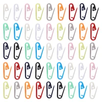 rorgeto 200pcspack knitting plastic pins colorful safety pins locking stitch marker pins clip for diy sewing craft accessories