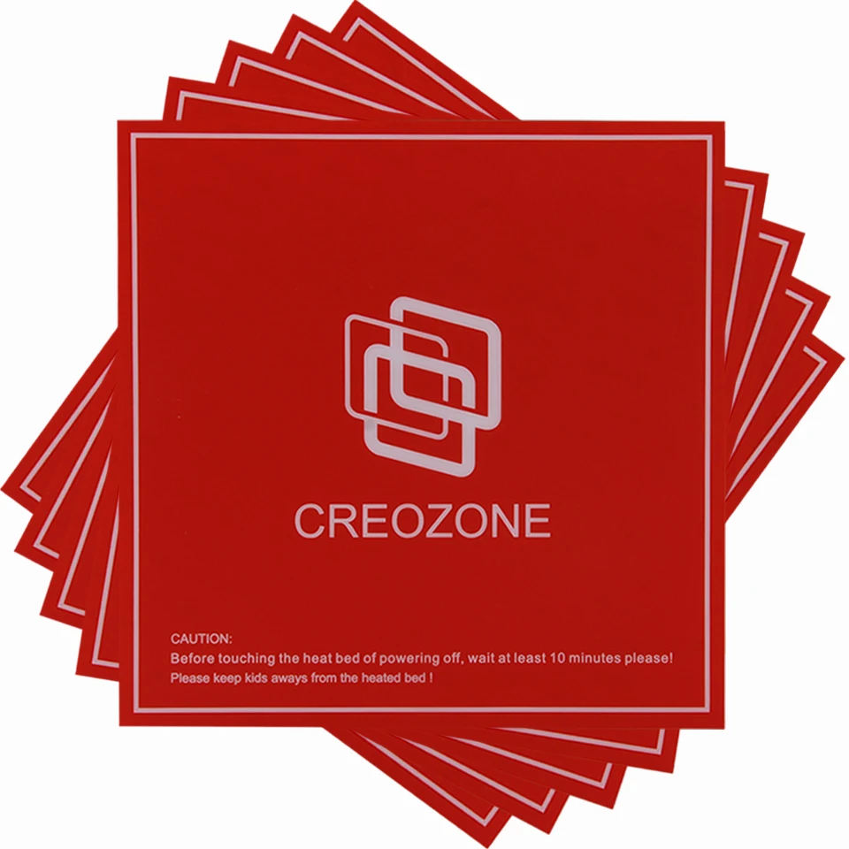 CREOZONE B5 5 шт. 200 214 220 235 мм 3D принтер тепловой Горячая наклейки для кровати построить