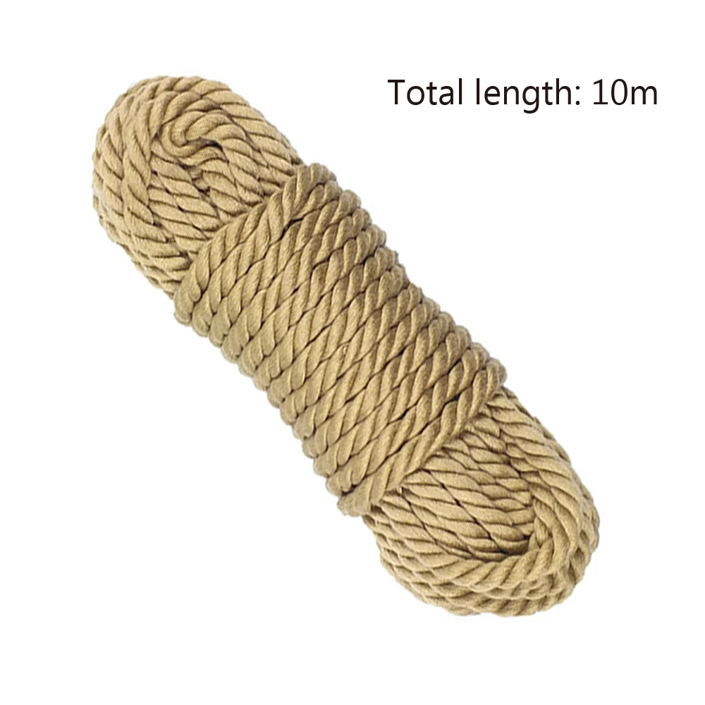 

Soft Cotton Rope Roleplay Restraint Fetish Flirting 5m 10m Slave SM Bondage Rope Erotic Products Adult Game Sex Toys for Couples