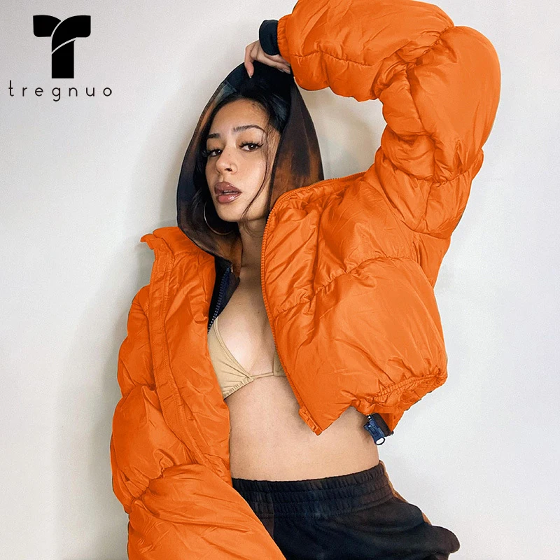 

2021 зимняя хлопковая одежда, Женская свободная хлопковая куртка, однотонная короткая куртка на молнии с лацканами