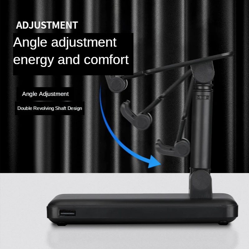 z89 4in1 power bank with cables desktop phone holder supports fast charging apple android type c 10000mah lazy live phone stand free global shipping