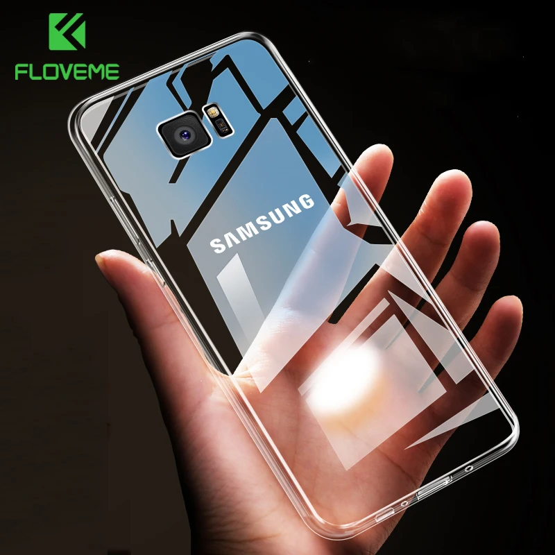 FLOVEME чехол для samsung Galaxy Note 9 8 S9 S8 плюс S7 край HD Ясно Чехлы ТПУ телефон для samsung A5 A3 A7 крышка Капа чехол на самсунг а5 a3 a7 чехол на самсунг note 9 8 чехол на самсунг s8 s9 s7 край