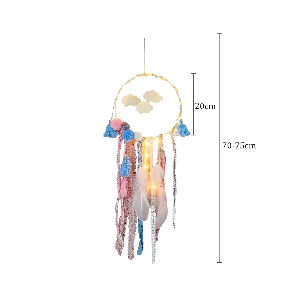 Набор Ловец снов сделай сам для дома Настенный декор комнаты маленьких девочек