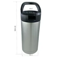 12oz Kids Straw Bottle Stainless Steel Insulation Double Wall Tumbler 12oz Handle Water Bottle 7 Colors Straw Cups