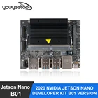 Новый комплект разработчиков NVIDIA Jetson Nano, B01, версия linux, демо-плата с глубоким обучением, макетная плата с искусственным интеллектом, платформа без Wi-Fi