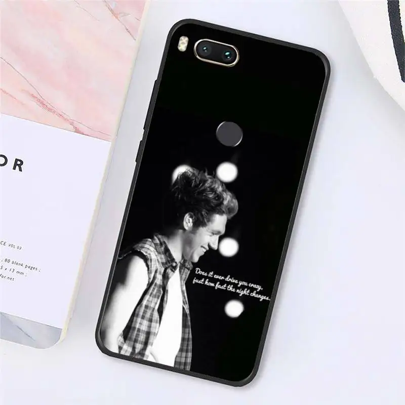 

Niall Horan one direction band Phone Case For Xiaomi Redmi note 7 8 9 t k30 max3 9 s 10 pro lite Luxury brand shell funda coque