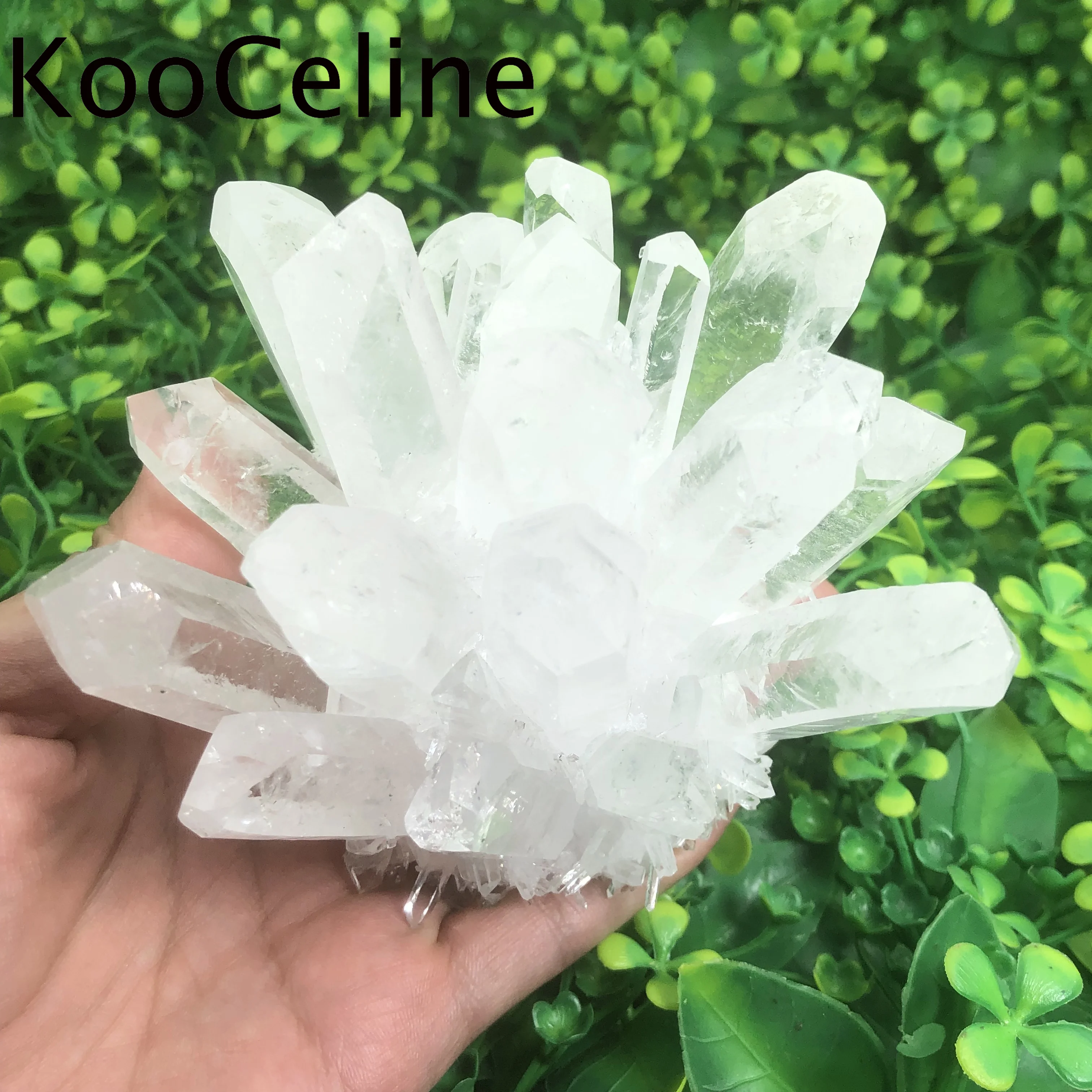 1pc natural crystals clear quartz cluster freeform energy reiki stones room home office aquarium decoration accessories gemstone free global shipping