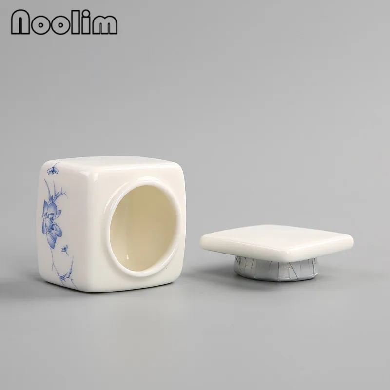 Керамический Мини чай Caddy белый фарфор приправа бутылка креативная герметичная