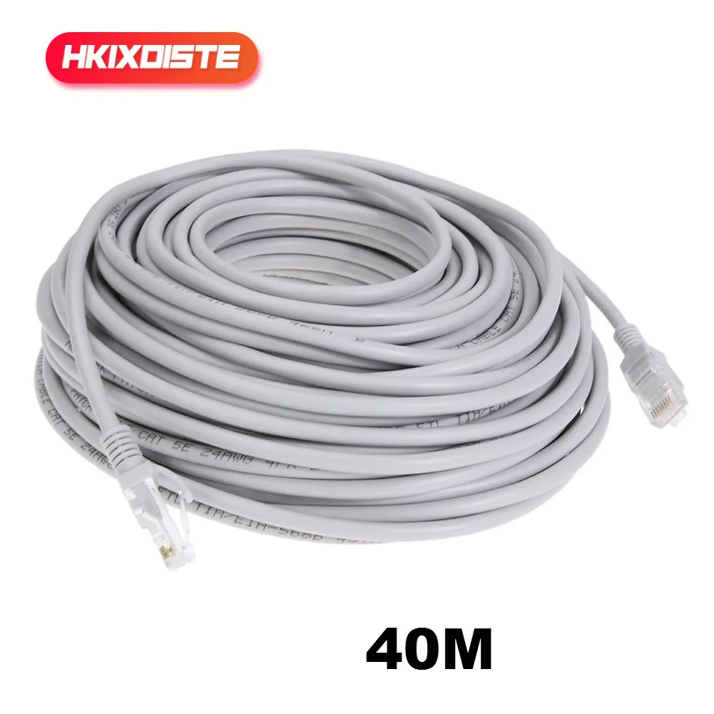 1 шт. 40 м 131ft Cat5 Ethernet сетевой кабель RJ45 патч открытый водонепроницаемый LAN провода