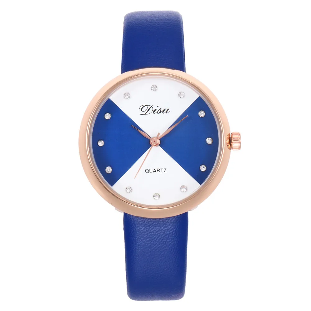 

2021 New Ladies Watch Fashion Candy Color Matching Dial Student Watch Simple Rhinestone Fashion Watch