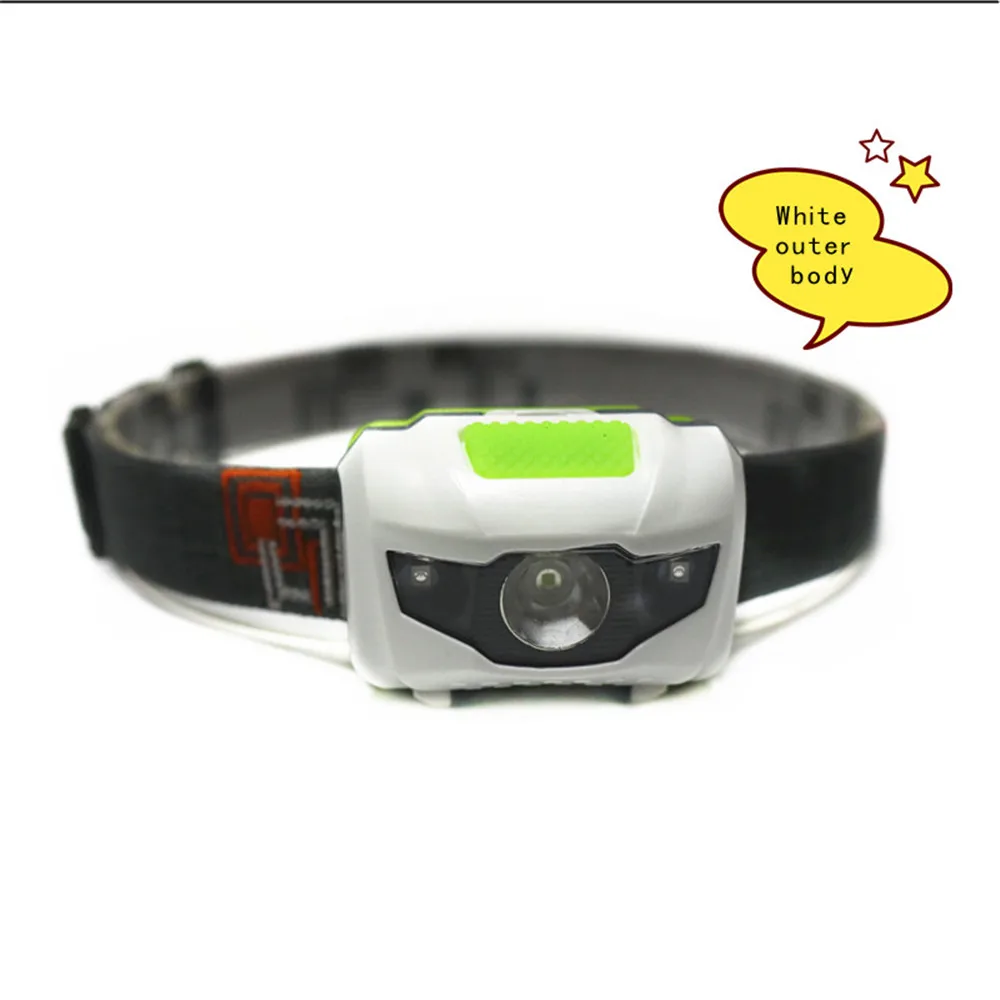 Налобный мини фонарь 3 светодиода 4 режима на батарейках ААА|Налобные LED-фонари| |