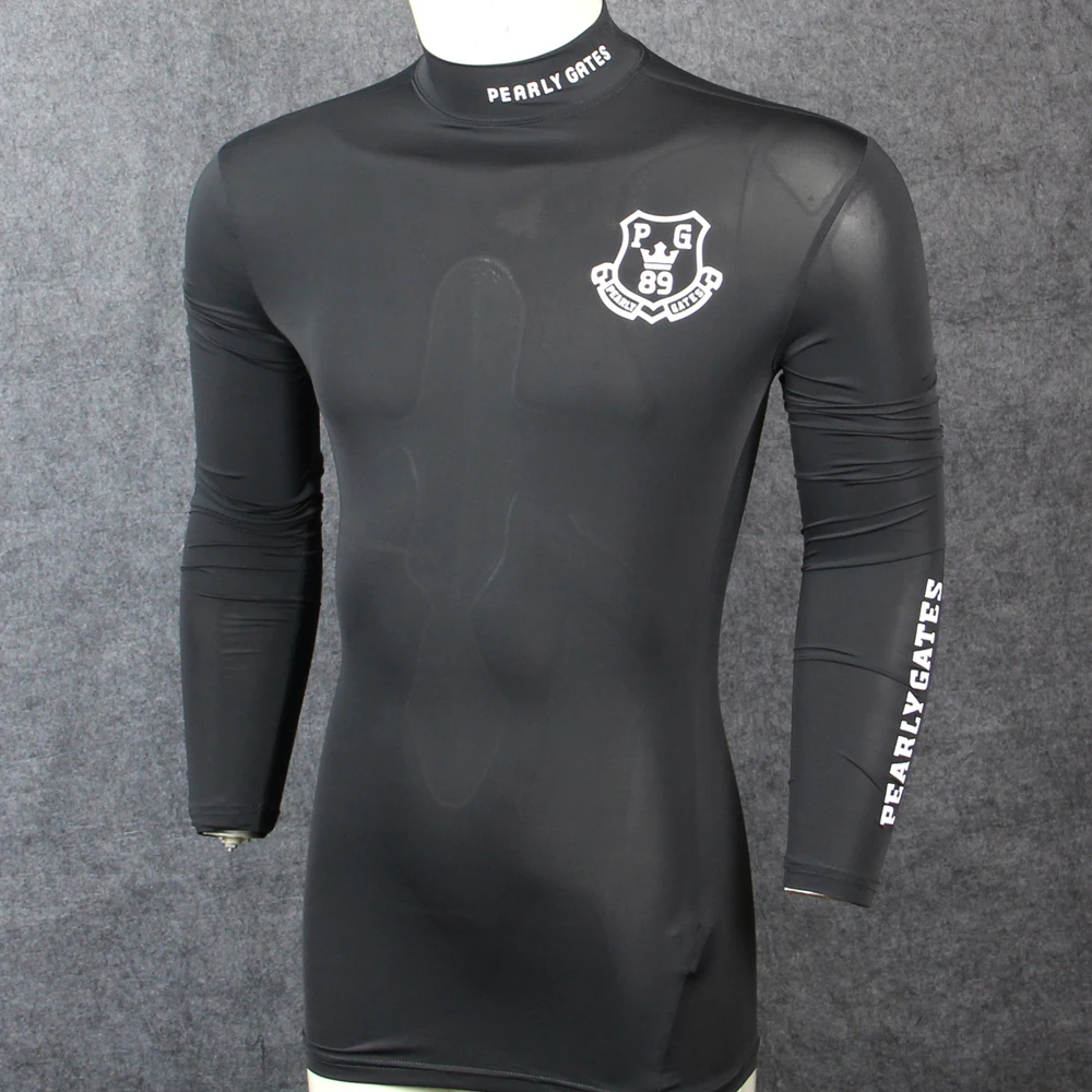 Мужские осенние PG гольф футболки для тренировок Спорт на открытом воздухе