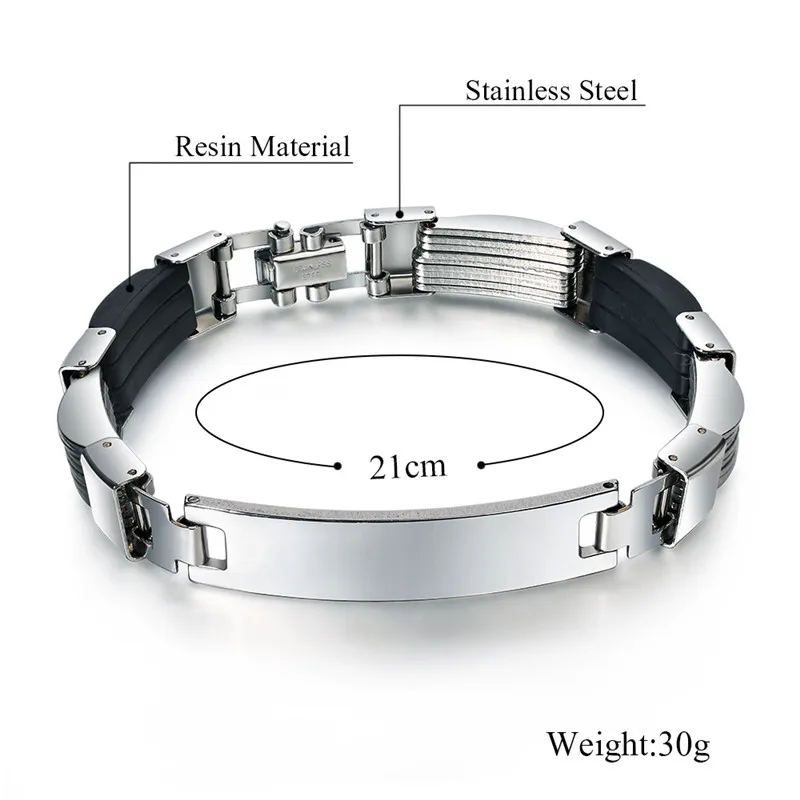 Мужской браслет из нержавеющей стали в стиле панк рок|Браслеты-манжеты| |