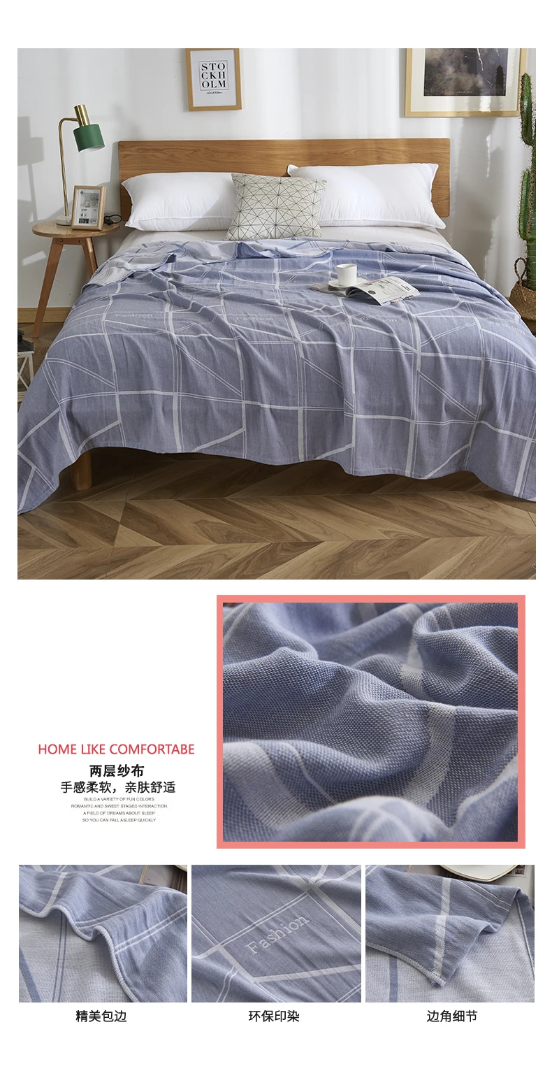 Новое одеяло из хлопка 150*200/200*230 см Покрывало Mantas Cobertor Aircondition покрывало одеяла Serape вязанное/полотенце одеяло