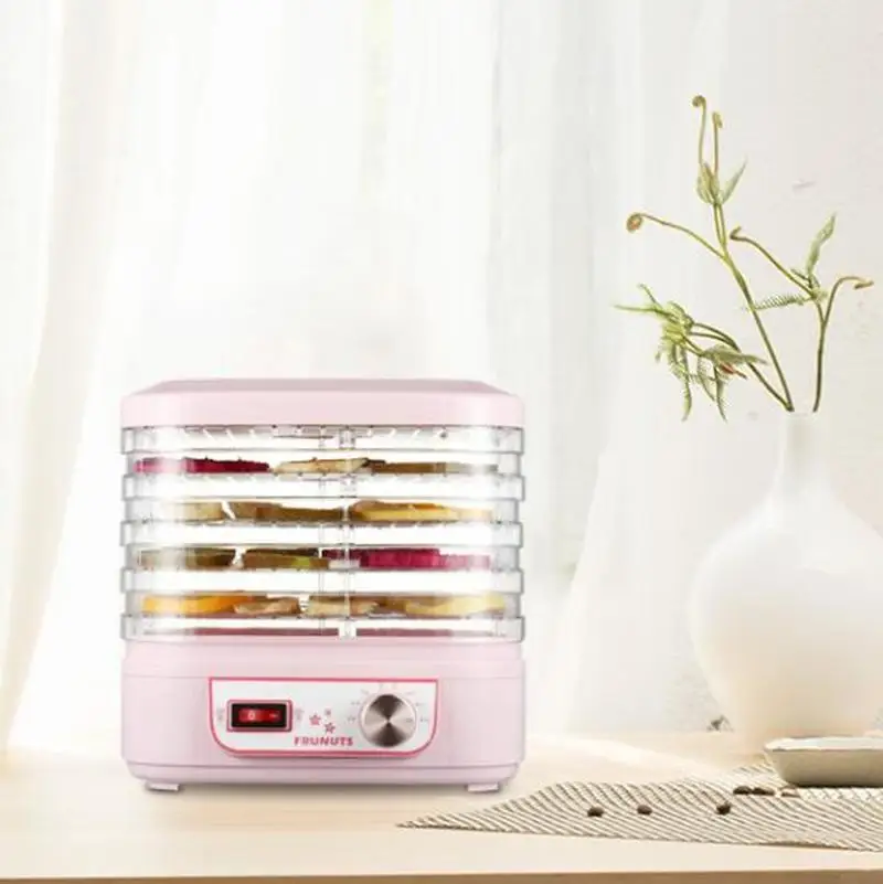 Food Dehydrator Dried Fruit Machine Food Dryer Fruit and Vegetable Pet Meat Dried Air Dried Home Dehydrator Small Gift