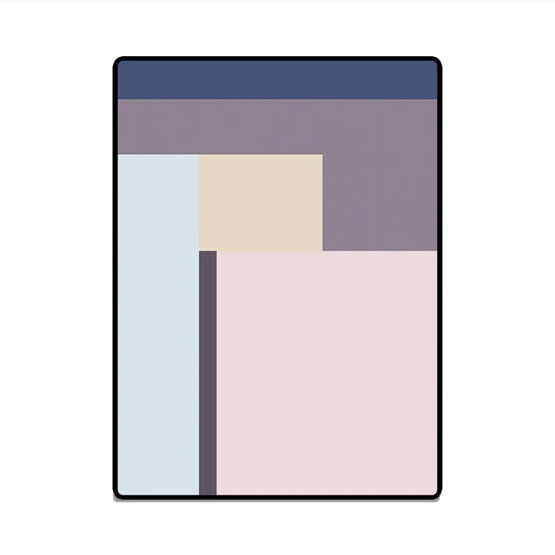 Напольные ковры в скандинавском стиле с геометрическим элементом Bubble Kiss для