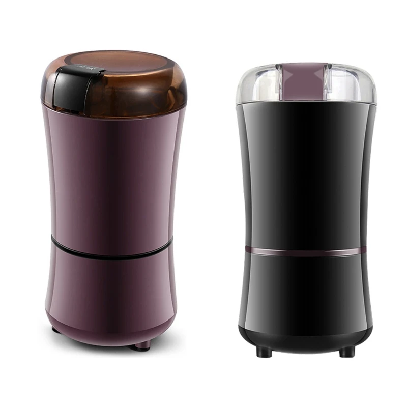 Домашняя электрическая кофемолка для кофейных зерен европейская вилка мельница