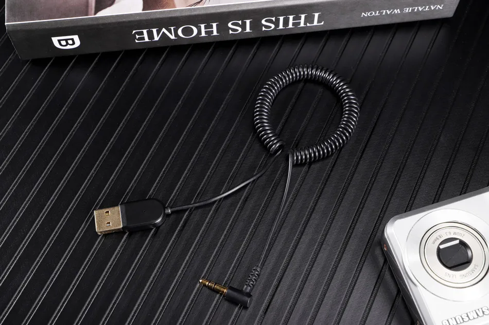 VIKEFON громкой связи USB Aux Bluetooth адаптер кабель программный ключ для автомобиля 3,5 мм разъем Aux Bluetooth 5,0 4,2 4,0 приемник аудио передатчик
