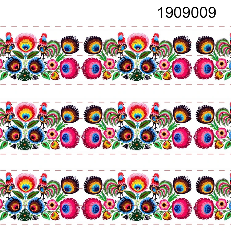 Лента Корсажная с цветочным узором разные размеры 10 ярдов | Дом и сад