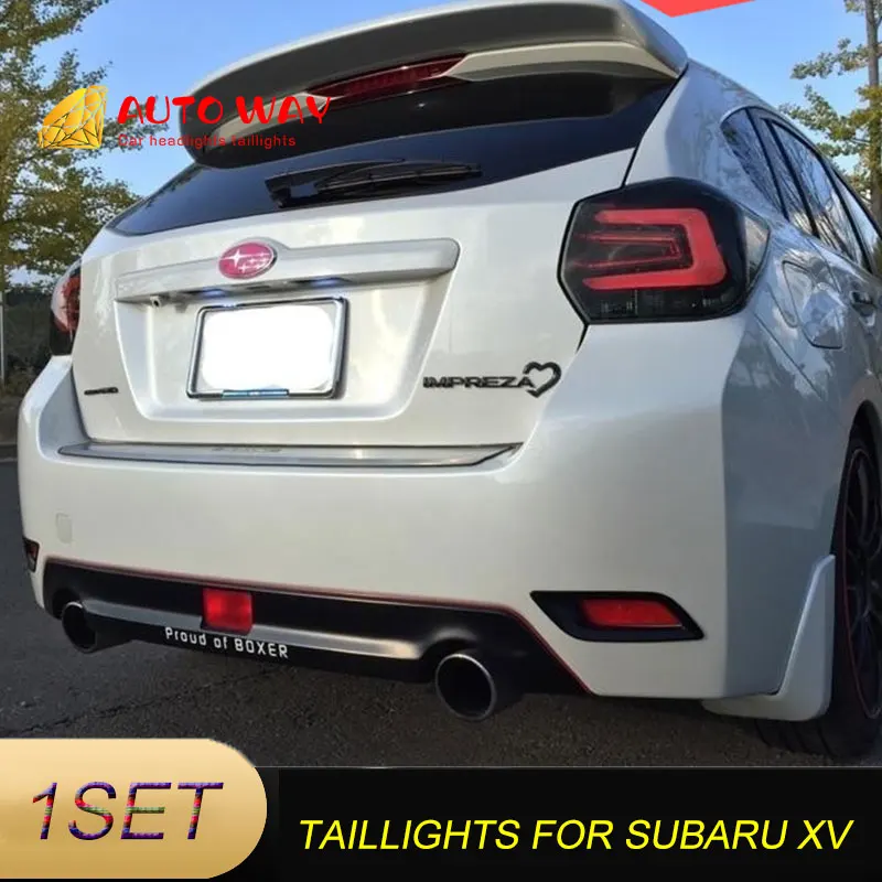 Чехол для задних фонарей Subaru XV светодиодный задний фонарь 2013 2016|car styling|tail lightcar