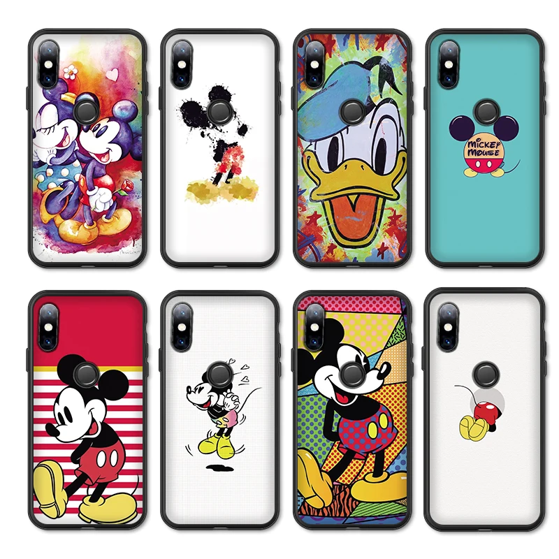 Рождественский мягкий чехол для телефона с Микки и Минни xiaomi mi A2 Lite 9T A3 Pro A1 5X 6X x 2S F1