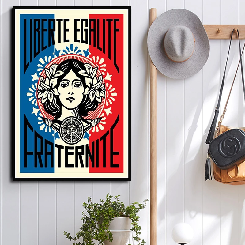 

Vintage Make Art Not War Pop Bar Posters and Prints Canvas Painting Wall Pictures Cuadros for Living Room No Frame