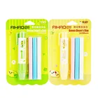 Креативные Сменные резиновые ластики в форме ручки для карандаша, Детские забавные милые канцелярские принадлежности, новинка, набор ластиков, школьные и офисные принадлежности