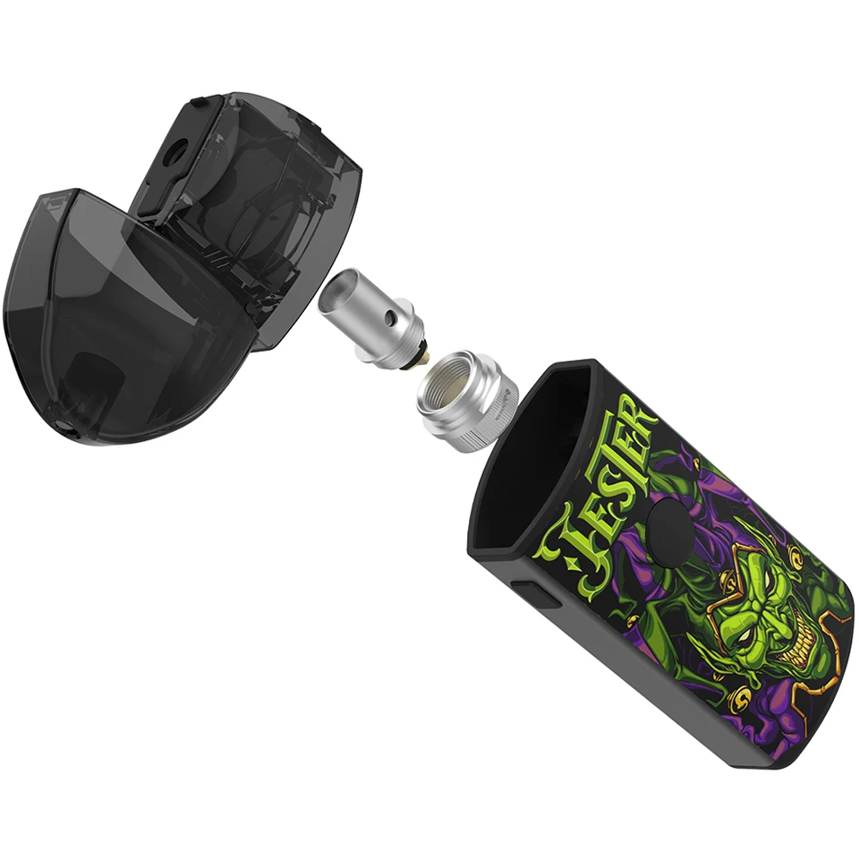 Vape Pod Kit Vapefly Jester 1000mAh 2ml Mesh Rebuildable Dripping kit electronic cigarette vape vs zero pod/Caliburn | Электроника