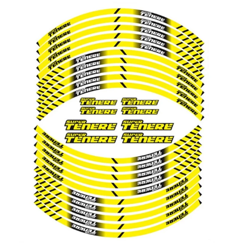 Подходят DUCATI MONSTER мотоцикл наклейки на шины внутреннее колесо Светоотражающие