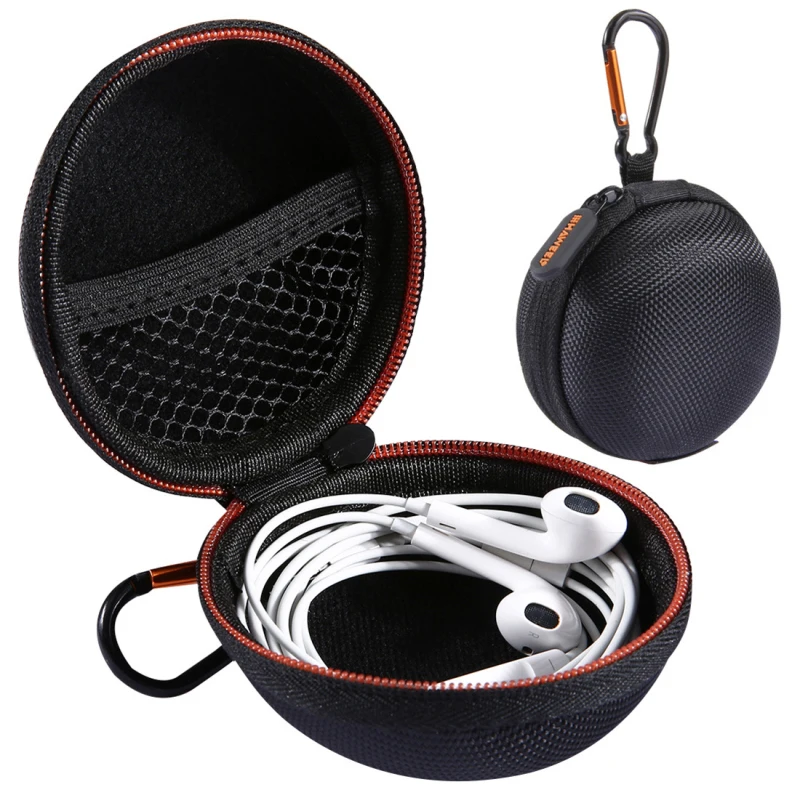 

1pcs Earphone Holder Case Storage Bag Carrying EVA Bag Box Cover Protective Case For Earphone Earbuds USB Cable SD TF Cards