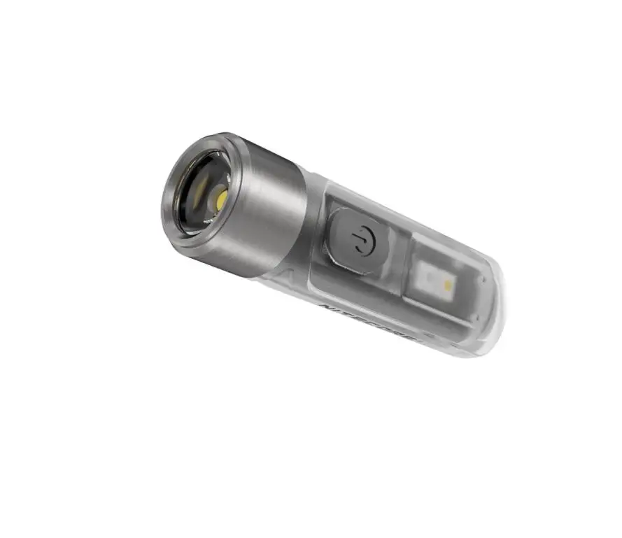 NITECORE тики LE мини футуристический брелок Светильник зарядка через USB ультратонкое