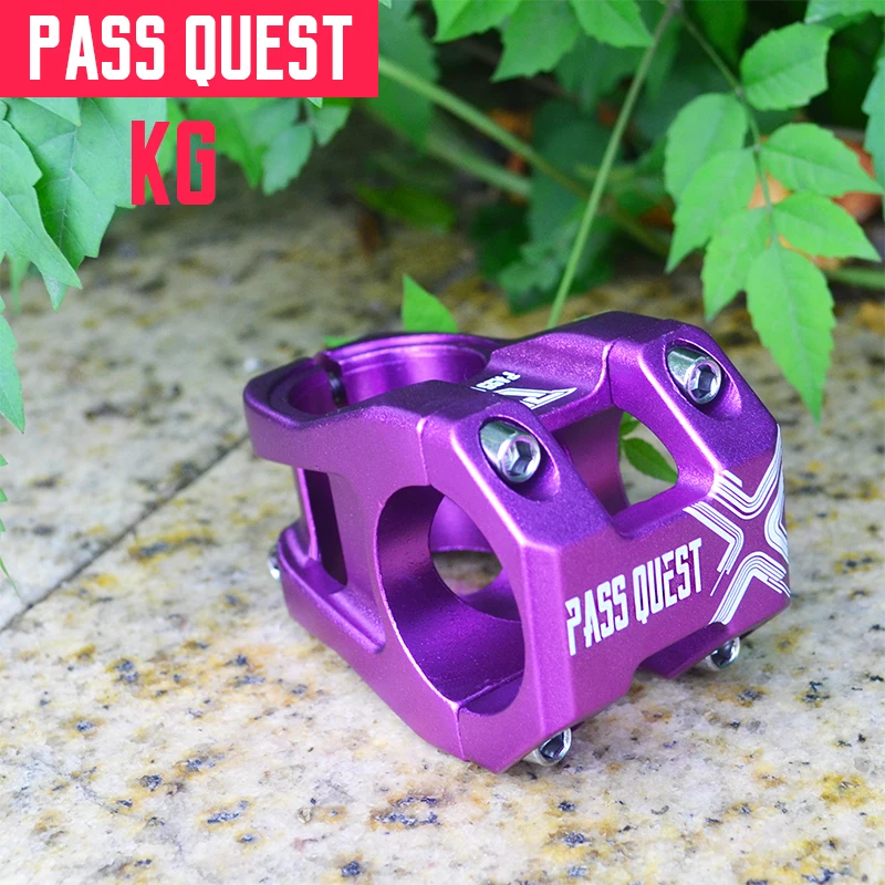 Велосипедный стержень PASS QUEST 40 мм 0 градусов DH AM FR ENDURO MTB горный велосипед ствол