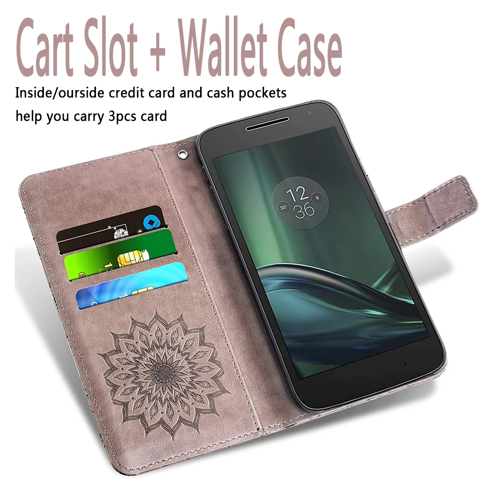 Чехол для телефона Motorola Moto Z4 Z 4 Force Play 4Z Moto4 Z4Play Z4Force Motoz4case Mot4 роскошный кожаный