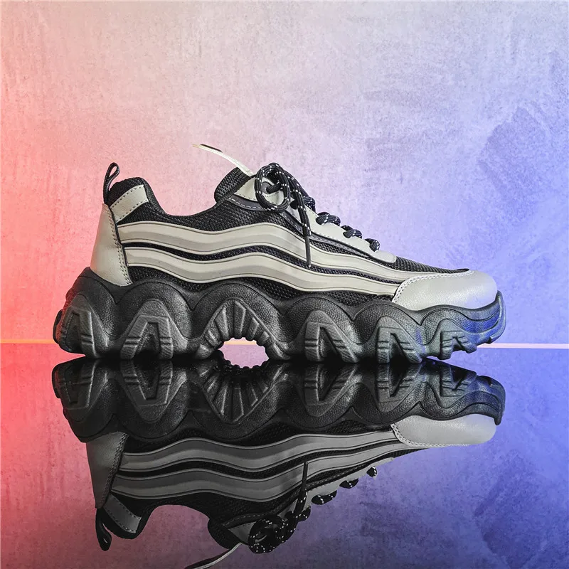 

Дышащие кроссовки для бега 39 модные легкие мужские кроссовки 44 удобная прочная Повседневная Мужская Спортивная обувь для бега на открытом ...