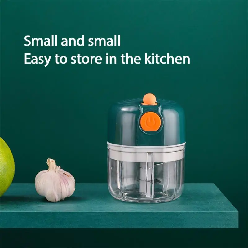 

Mini USB Electric Garlic Masher Wireless Garlic Grinder Press Mincer Vegetable Chili Meat Grinder Food Chopper Kitchen Tools