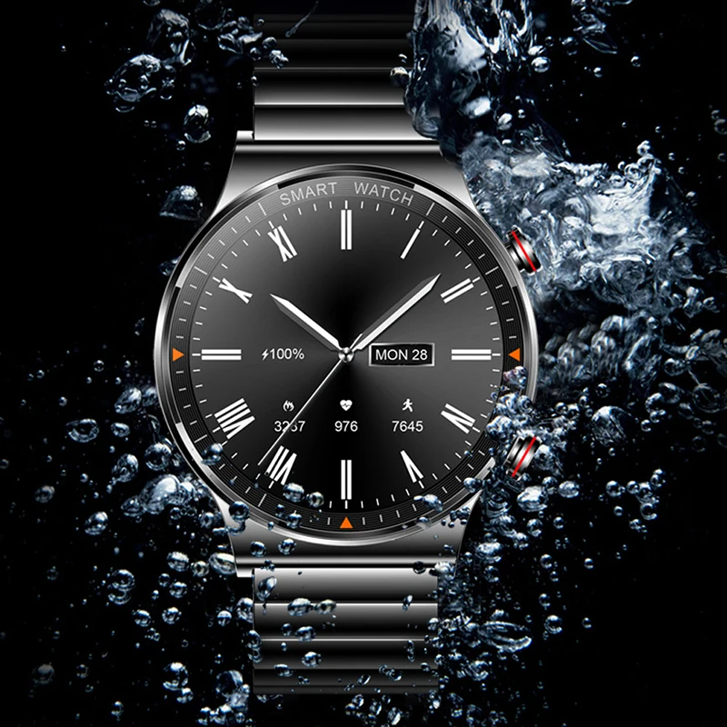 music player smart watch men bluetooth call waterproof sport watch fitness smartwatch download music1g ram for android ios phone free global shipping