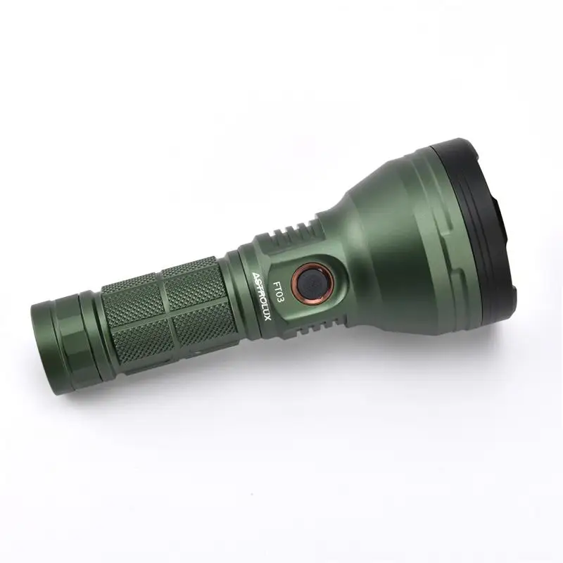 Astrolux FT03 XHP50.2 4300lm 735m Type C перезаряжаемый светодиодный фонарь черное тактическое
