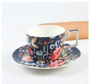 Новая керамическая кофейная чашка в европейском стиле английская для