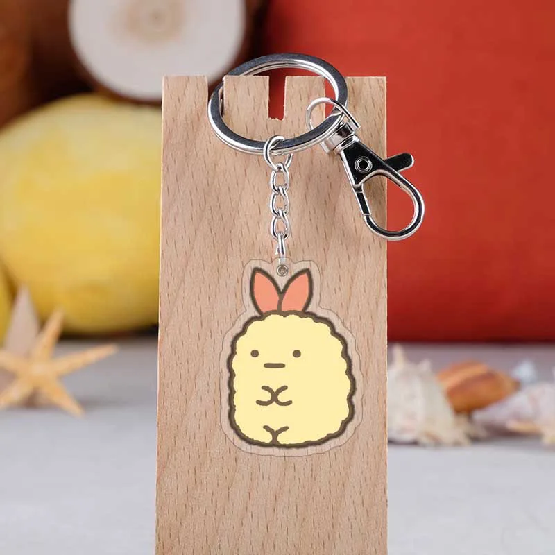 H08 Sumikko Gurashi брелок с милым животным Sumikko Gurashi акриловый брелок с подвеской - Цвет: H08