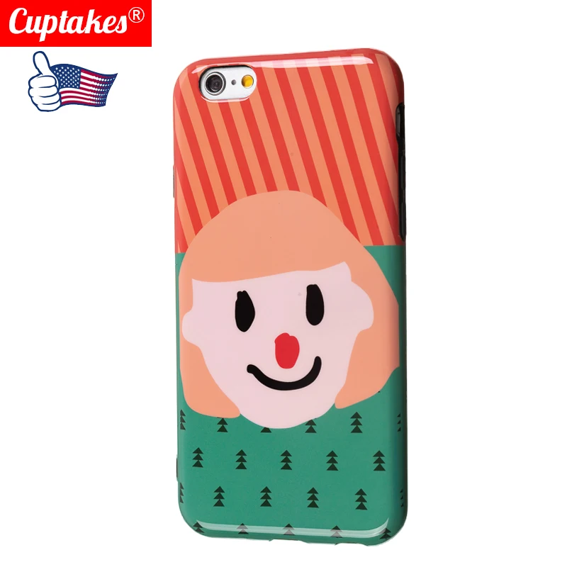 Роскошный брендовый Мягкий силикон imd чехол для iPhone 7 Plus XR X 10 XS Max 6 6S 8 милая девушка