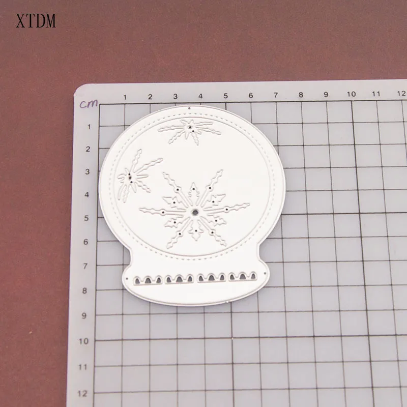 Пресс формы снежинка Хрустальная бутылка металлические изделия высечка