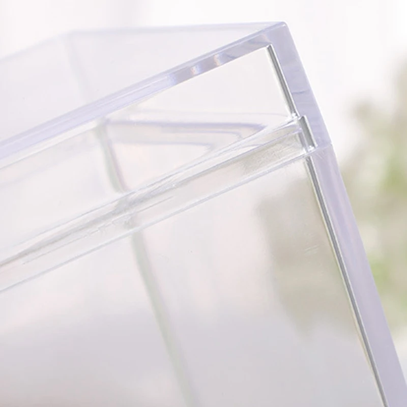 

24Pcs Transparent Plastic Candy Box Biscuits Cookies Packing Box Party Treat Boxes Square Gift Container