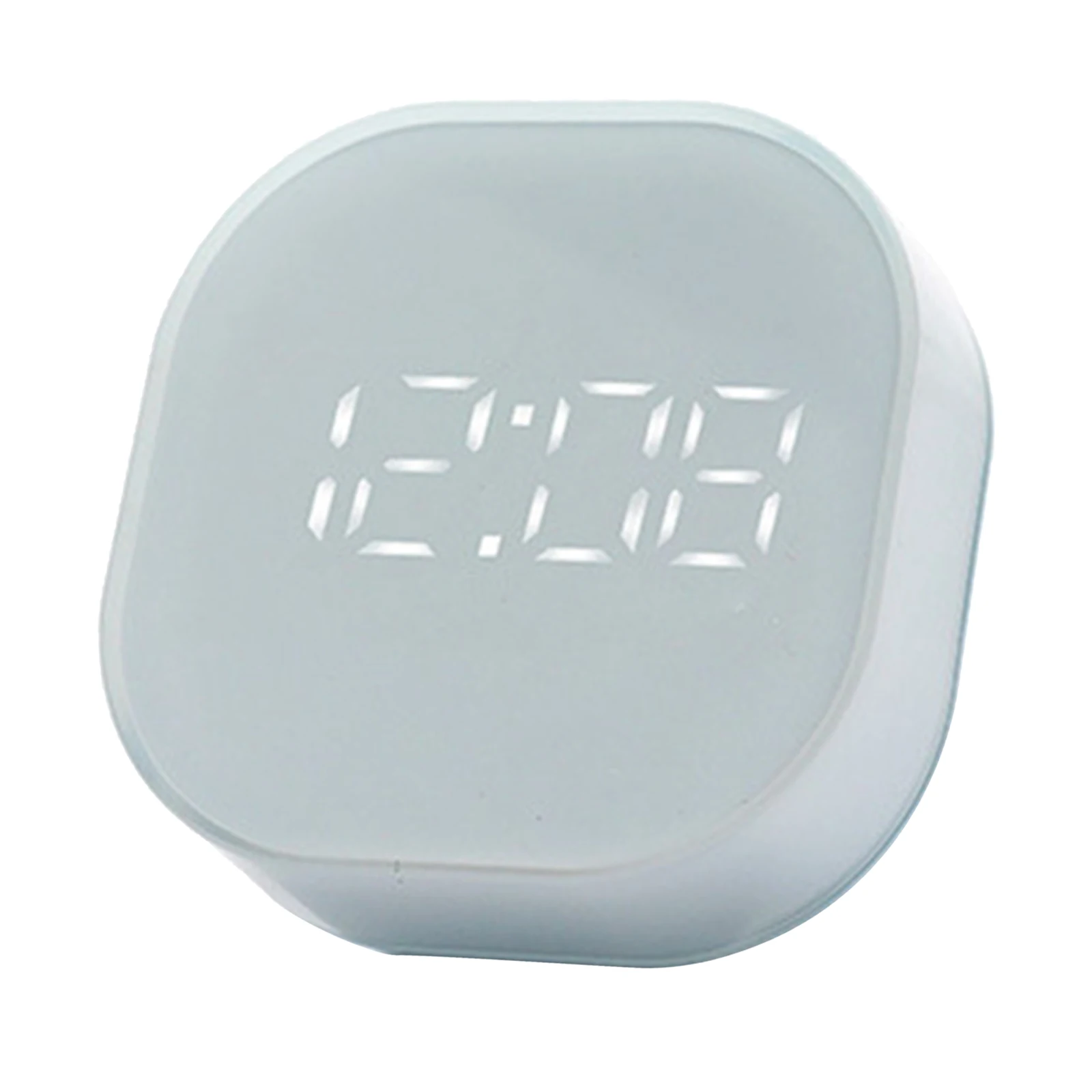 Mini Cube Bedside Digital Alarm Clock Magnetic with Snooze Timer | Дом и сад