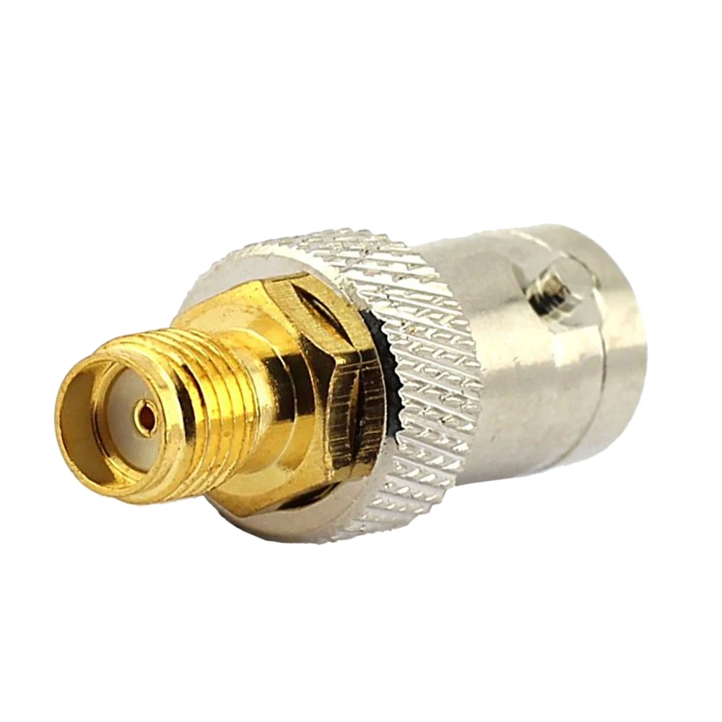 BNC гнездо к SMA Гнездовой разъем адаптер UHF F M радио антенный коаксиальный