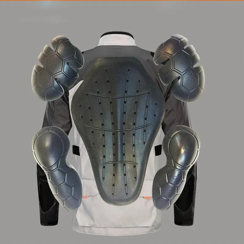 Водонепроницаемая мотоциклетная куртка и брюки 3 в 1 съемная защита для тела из