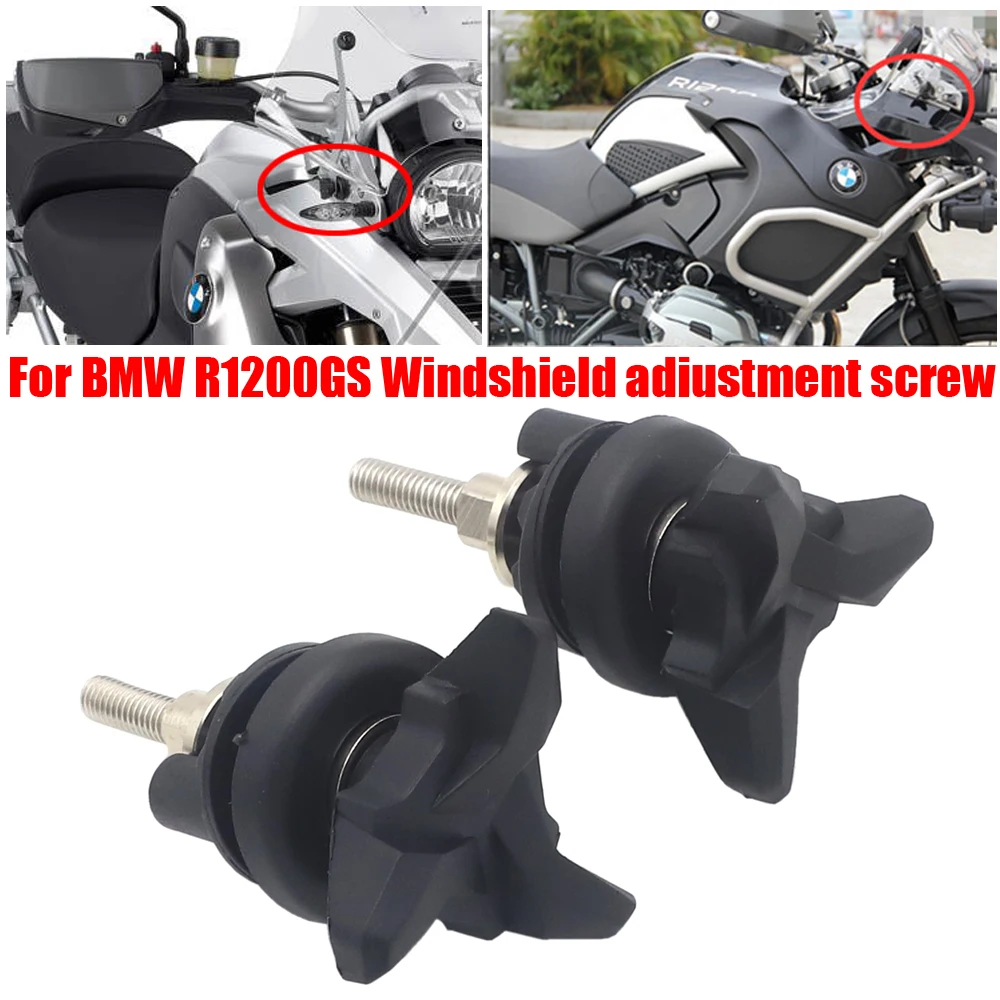 Зажим для крепления на лобовое стекло BMW GS1200 R 1200 GS Adventure 2004 2016|Козырьки от ветра и