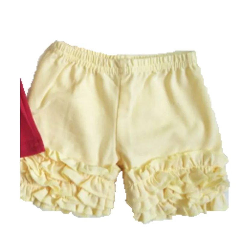 

Wholesale Kids Clothes Children Red Short Sleeve Top With Yellow Pants Lace Girls Clothes Set
