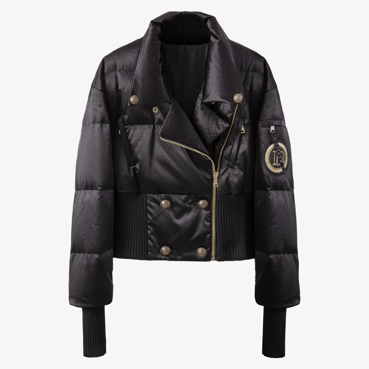 

Women Vintage Double Breasted Parkas Autumn Winter Coat